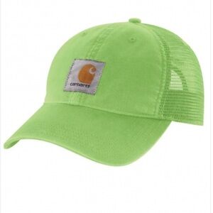 Carhartt Bright Neon Green Mesh Cap